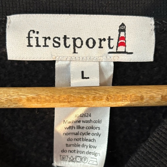 Firstport by Free People Shaggy Dog Print Sweatshirt - Picture 3 of 7